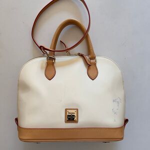 Dooney & Bourke Zip Zip Satchel With Leather Strap*Flaw